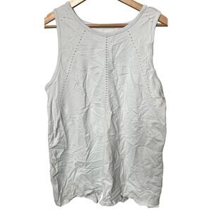 Athleta 100% Nylon Crossback Tank Top Size Medium